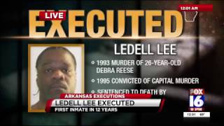 Announcement of Execution of Ledell Lee [upl. by Wenda]