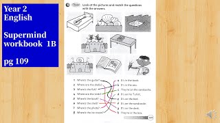 Super Minds Workbook 1B｜Year 2｜English｜pg109｜Unit 9 At the beach ｜Super Minds 1 [upl. by Dunstan170]