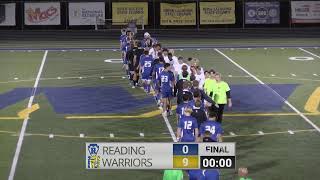 Mariemont Warriors Boys Soccer vs Reading Blue Devils 100824 [upl. by Alden606]