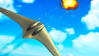 UFO TECHNOLOGY  14G Overload No Problem War Thunder Horten Ho 229 Gameplay [upl. by Nekciv]