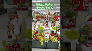 thegrinch grinch grinchmas hobbylobby hobbylobbyhaul christmasdecor decor holidaydecor asmr [upl. by Nadbus211]