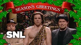 Seasons Greeting from Tarzan Tonto and Frankenstein II  SNL [upl. by Llennol]