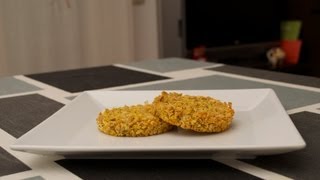 Receta de tortitas de garbanzos  A Los Fogones [upl. by Dlaniger]