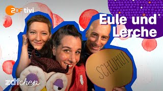 Eule und Lerche feat Larissa Pesch  Musikvideo  SingAlarm  ZDFchen [upl. by Eelyma363]