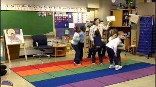 Action Words Part 2 Classroom Physical Activity Breaks [upl. by Elmina]