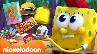 All the FOOD in Kamp Koral SpongeBobs Under Years 🍫  Nickelodeon UK [upl. by Porty]