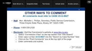 23G0627 National Fuel Gas Public Statement Hearing6pm [upl. by Nedla584]