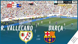 RAYO VALLECANO vs FC BARCELONA  LA LIGA 2324 • Simulation amp Prediction [upl. by Lednew377]