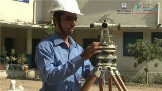 Process of Setting up of Theodolite and Centering [upl. by Ahsienal]