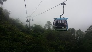 Genting Skyway cable car Journey from Resort Hotel to Gohtong Jaya [upl. by Wagstaff]