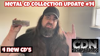 Metal CD Collection Update 14 metalcd rockcollection cdcollection [upl. by Attemaj]