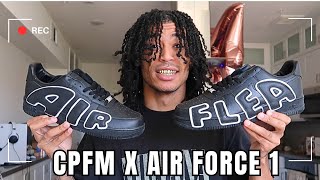 CACTUS PLANT FLEA MARKET AIR FORCE 1 UNBOXING  ON FEET [upl. by Lipps]