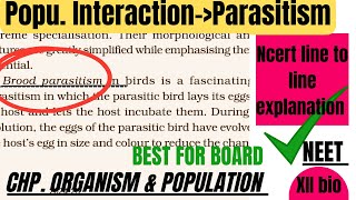 Parasitism interaction full easy explanation ● [upl. by Merry484]