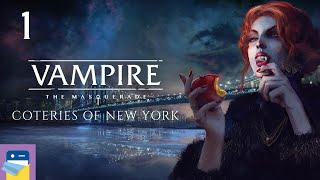 Vampire The Masquerade  Coteries of New York iOS Gameplay Walkthrough Part 1 Plug in Digital [upl. by Kippie]