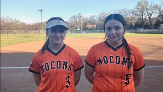 Nocona Softball Interview 03192024 [upl. by Lemay]