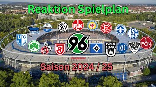 Reaktion Spielplan 2024  25 [upl. by Blalock]