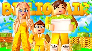 I STARTED A FAMILY WITH A BILLIONAIRE IN ROBLOX BROOKHAVEN [upl. by Swain]