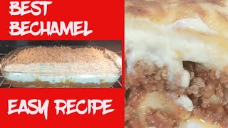 BEST BECHAMEL EASY RECIPE [upl. by Dub]