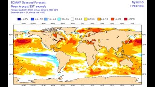 Previsão Climática trimestre OND de 2024 chuvas acima da média em parte do Norte  Tempo e Clima [upl. by Lipp]