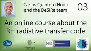 RH radiative transfer code online tutorial Day 3  Introduction to various keywords [upl. by Meriel]