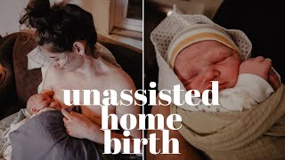 THE 2 HOUR FAST UNASSISTED HOME BIRTH OF MY SON DIMITRI  Positive Home Birth Story [upl. by Ellessig]