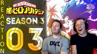 SOS Bros React  My Hero Academia Season 3 Episode 3  Revelry in the Dark [upl. by Kinsler154]