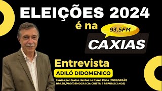 ELEIÇÕES 2024 ENTREVISTAS COM OS CANDIDATOS À PREFEITURA DE CAXIAS DO SUL  AO VIVO  11092024 [upl. by Haimarej]