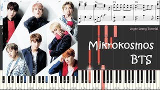 방탄소년단BTS  소우주Mikrokosmos  Piano Cover amp Sheets [upl. by Schindler64]