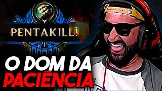 PENTAKILL PRECISA TER MUITA PACIÊNCIA PARA JOGAR ESSE QUADRO KKKKKKKKKK [upl. by Autum]