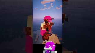 Nadie dura 4 SEGUNDOS aquí 😨👆 minecraft shorts [upl. by Ashok479]