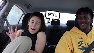 OPENING MY GIRLFRIEND’S WINDOW WHILE GOING THROUGH THE CAR WASH HILARIOUS [upl. by Nnylahs]