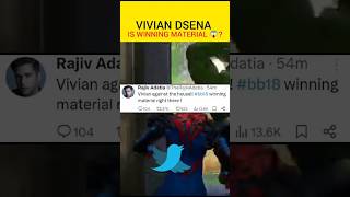 Vivian dsena is winning material 😱biggboss18 viviandsena shorts [upl. by Marou480]