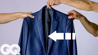 How to Fold and Pack a Suit The Right Way  GQ [upl. by Stargell224]