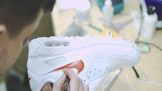 Nike Air Max 90 Custom quotAmber Cup Editionquot  Peszko Grosicki Wasilewski Kaniewski Góralski [upl. by Cornelie]