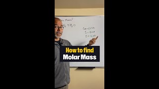 How to find the Molar Mass of a Compound [upl. by Maleki28]