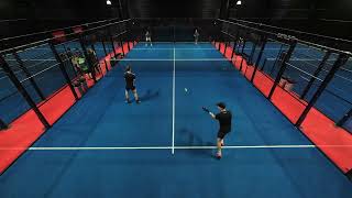 Padelmatch Vebjørn amp Halvor vs Jonas amp Torbjørn sett 2 [upl. by Rosemaria723]