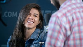 UFC 225s Claudia Gadelha Happy Joanna Jedrzejczyk Isnt Champion Anymore Shes Not A Good Person [upl. by Morna499]