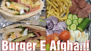 Afghani Burger Recipe shorts shortsfeed shortsvideo trending trendingshorts [upl. by Aseiram]