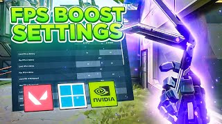 The Best Valorant FPS Boost to Increase FPS in Episode 9 ✅🔧  Valorant Low End PC Fps Boost 2024 [upl. by Pallas]