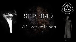 SCP049  All NEW Voicelines with Sutbtitles  SCP  Containment Breach v1311 [upl. by Anatolio]