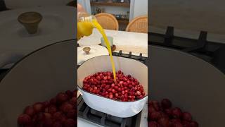 Homemade Cranberry Sauce [upl. by Skcirdnek]