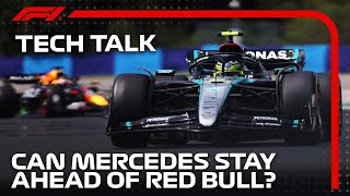 How are Mercedes Bringing the Fight to Red Bull  F1TV Tech Talk  Cryptocom [upl. by Gnilrad]