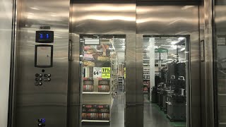 ThyssenKrupp Hydraulic Elevator  Menards in Richfield MN [upl. by Gypsie]