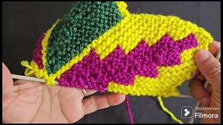 Knitting new style Doormat Design [upl. by Airlia539]