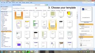 Tutorial of making an invitation card in microsoft publisher [upl. by Serra]