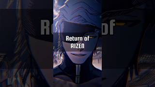 The GOAT is Back in BleacH🔥  anime aizen aizensosuke bankai bleachanime animeshorts  BwH [upl. by Adlay]