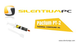 SilentiumPC Pactum PT2 4g  thermal grease application  nakładanie pasty termoprzewodzącej [upl. by Nais]