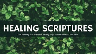 Healing Scriptures  Gods Promises on Healing [upl. by Arraeis740]