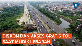 Ada Diskon dan Akses Gratis Tol Fungsional Saat Mudik Lebaran 2024 [upl. by Simmons]