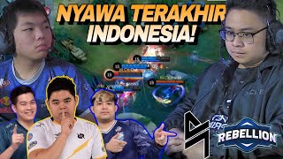 NYAWA TERAKHIR INDONESIA DI MPLI  AYO RBL  REBELLION VS BLACKLIST  MPLI [upl. by Berny595]